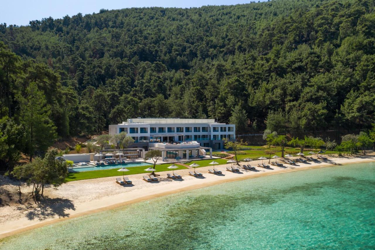 Vathi Cove Luxury Resort & Spa Khrysi Ammoudia Eksteriør bilde