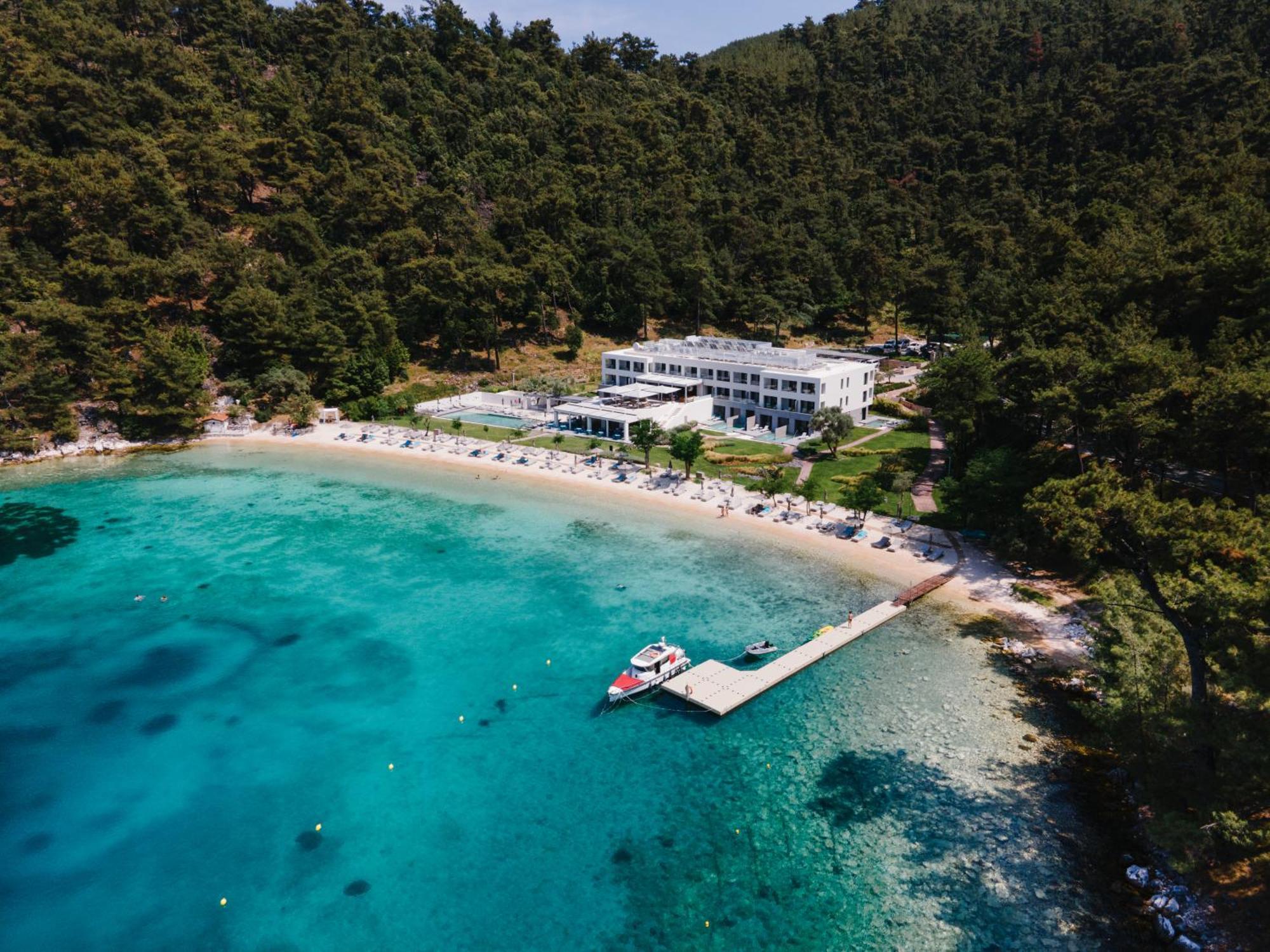 Vathi Cove Luxury Resort & Spa Khrysi Ammoudia Eksteriør bilde