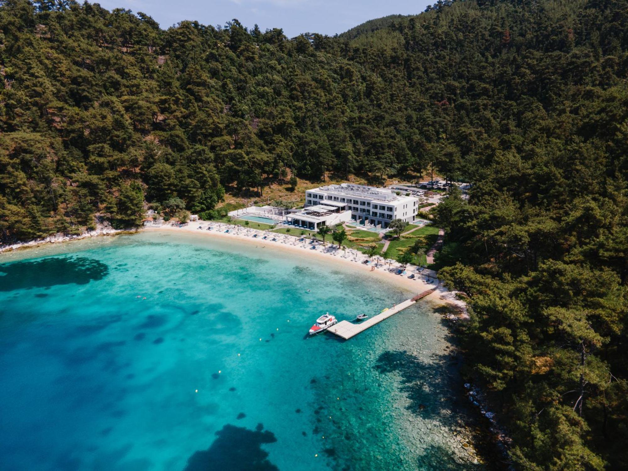 Vathi Cove Luxury Resort & Spa Khrysi Ammoudia Eksteriør bilde