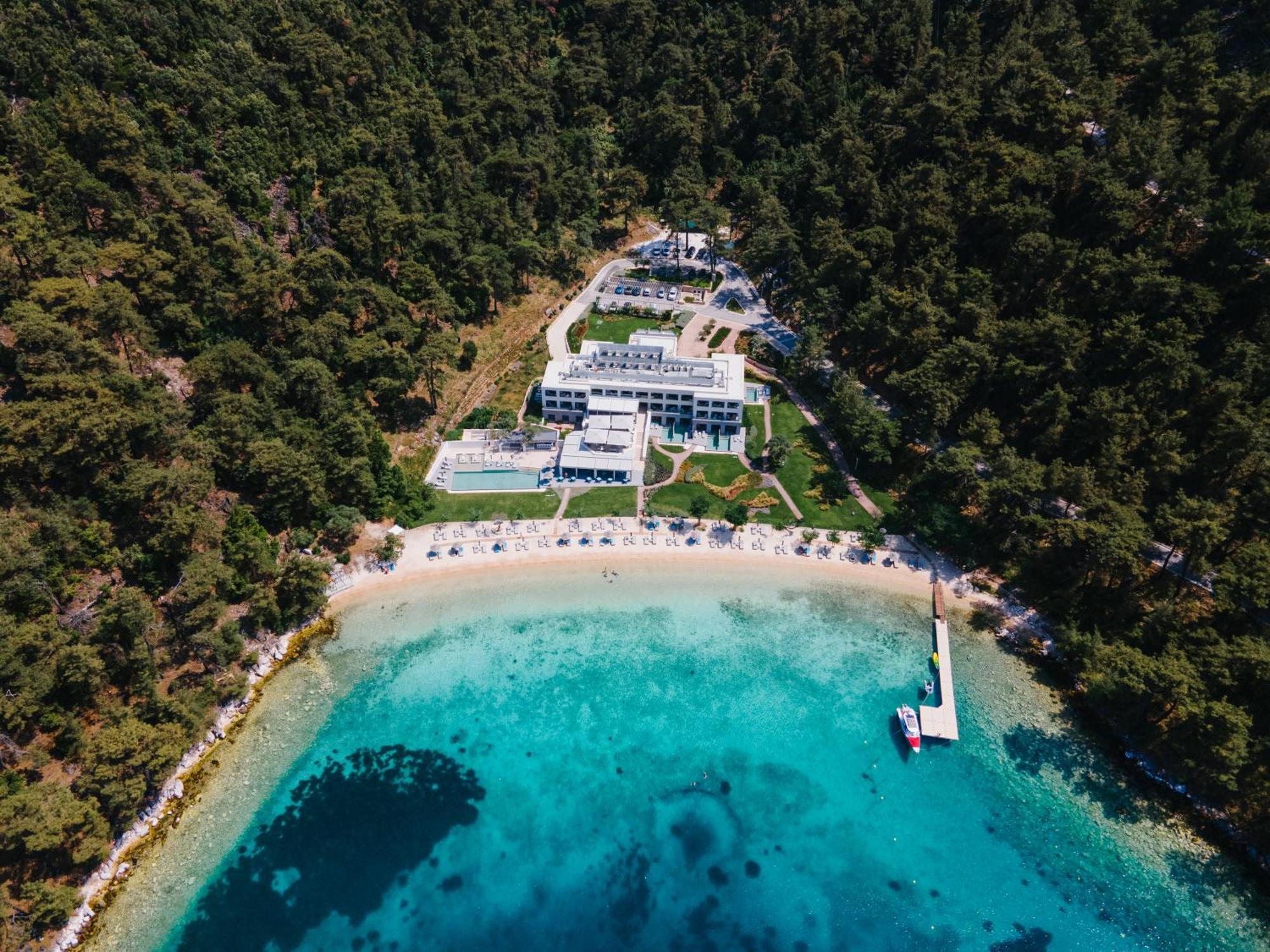 Vathi Cove Luxury Resort & Spa Khrysi Ammoudia Eksteriør bilde