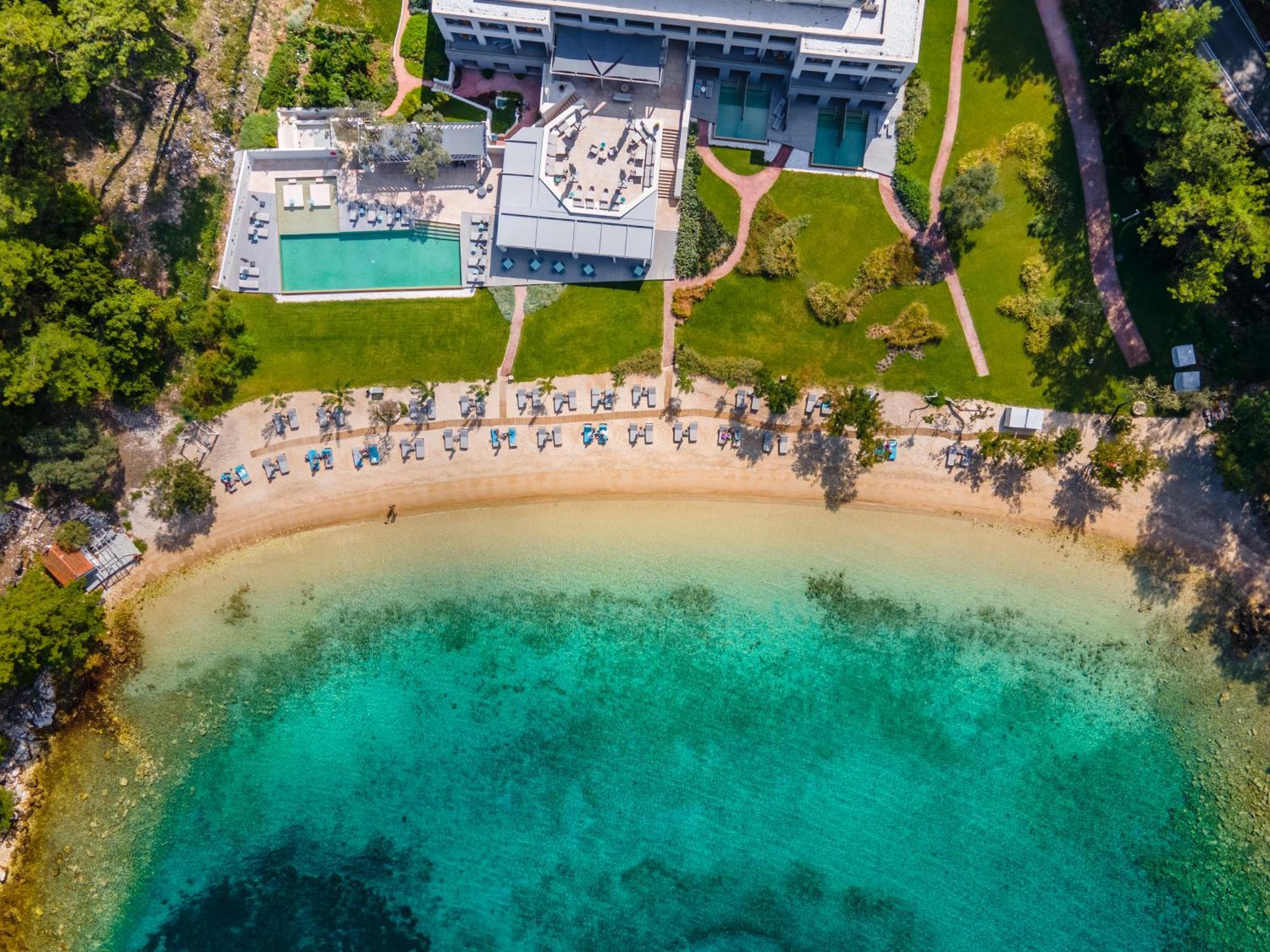 Vathi Cove Luxury Resort & Spa Khrysi Ammoudia Eksteriør bilde